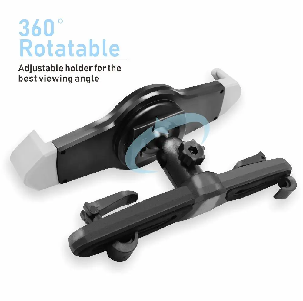 

Universal Car Tablet Holder Stand Back For Ipad 7-11 Inch Seat Mounting Headrest Mount Car Accessories