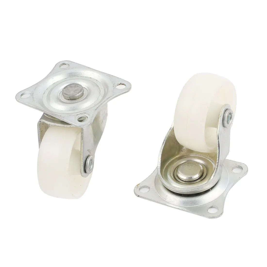 uxcell Shopping Trolley 1.2" Round Ball Bearing 360 Degree Rotation Swivel Caster 2pcs