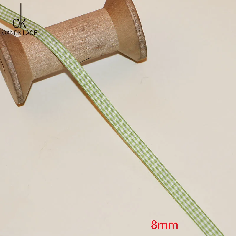 10 ярдов клетчатая лента британская лента шелковые серьги аксессуары домашний бант для волос DIY материал