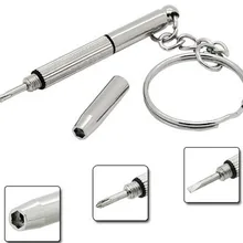 Переносная отвертка для очков многофункциональные отвертки для очков гаджет металлический JJ11056