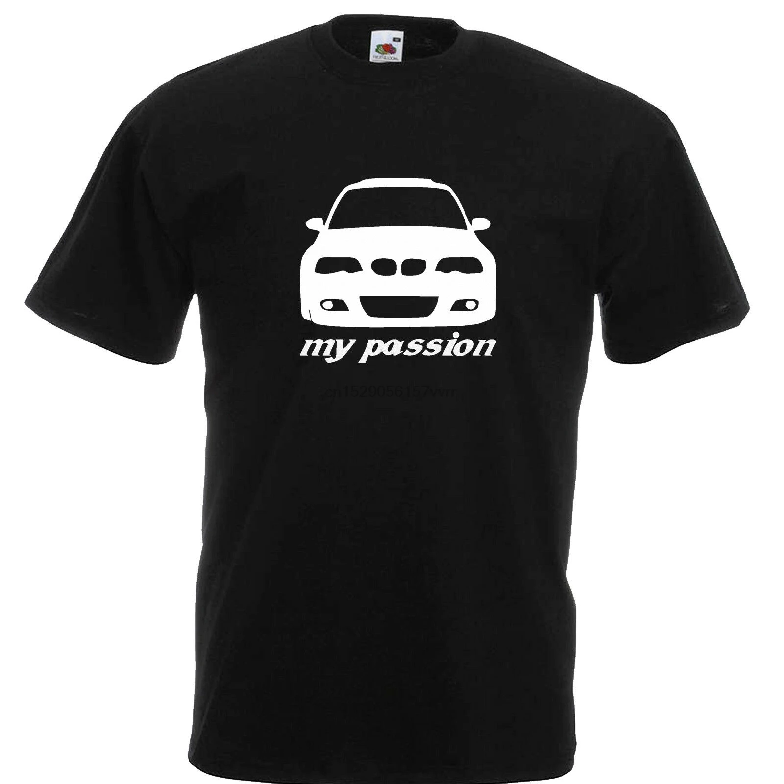 Футболка с надписью My Passion E46 до 5XL | Мужская одежда