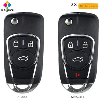 

KEYECU 5PCS/Lot P/N: NB22-3/ NB22-3+1 KEYDIY NB Series KD Multi-functional Universal Remote Control Key for KD900 KD900+ URG200