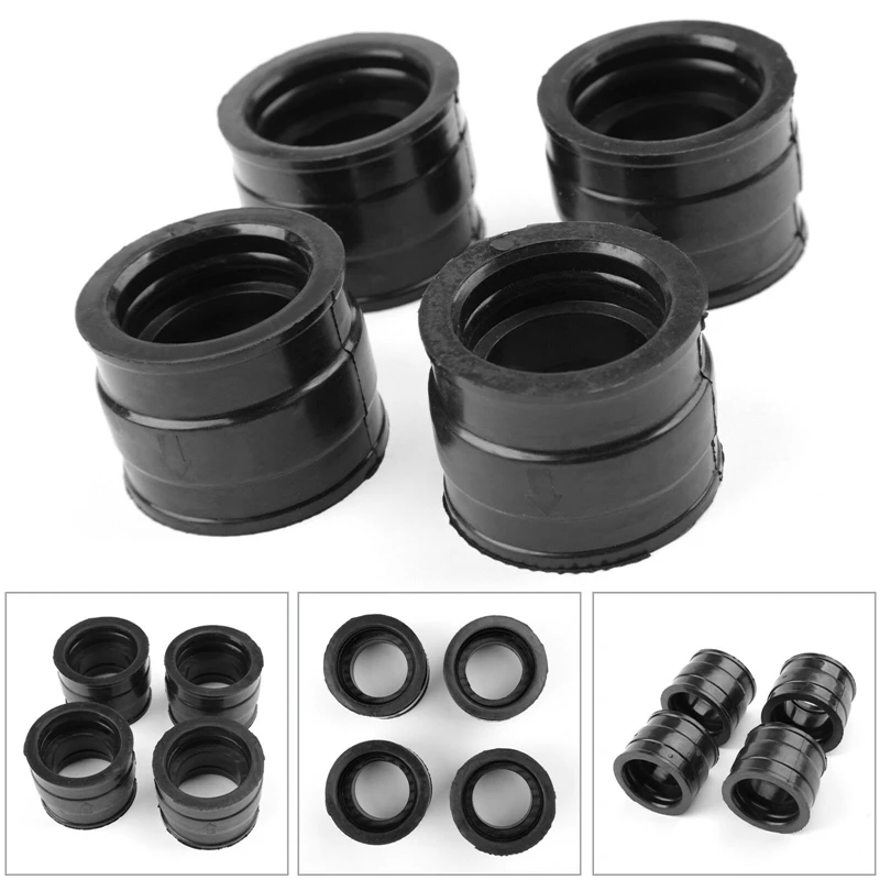4 шт. КАРБЮРАТОР впускной коллектор Carb Boot для Honda Cb650 Rc03 1979-1982