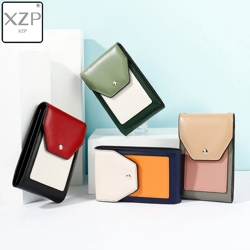 XZP 2019 модная женская сумка через плечо Маленькая сумочка Длинный кошелек сумки