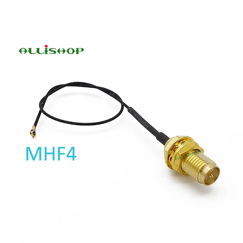 Угловой плетеный кабель RF RP SMA Гнездовой штырьковый разъем для UFL./IPX MHF4 гнездовой