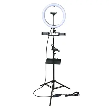 

12 inch ring light LED Ring Lamp Large,Selfie Lamp With Tripod For Phone Studio Photography Photo Light Round Lamp , Youtuber