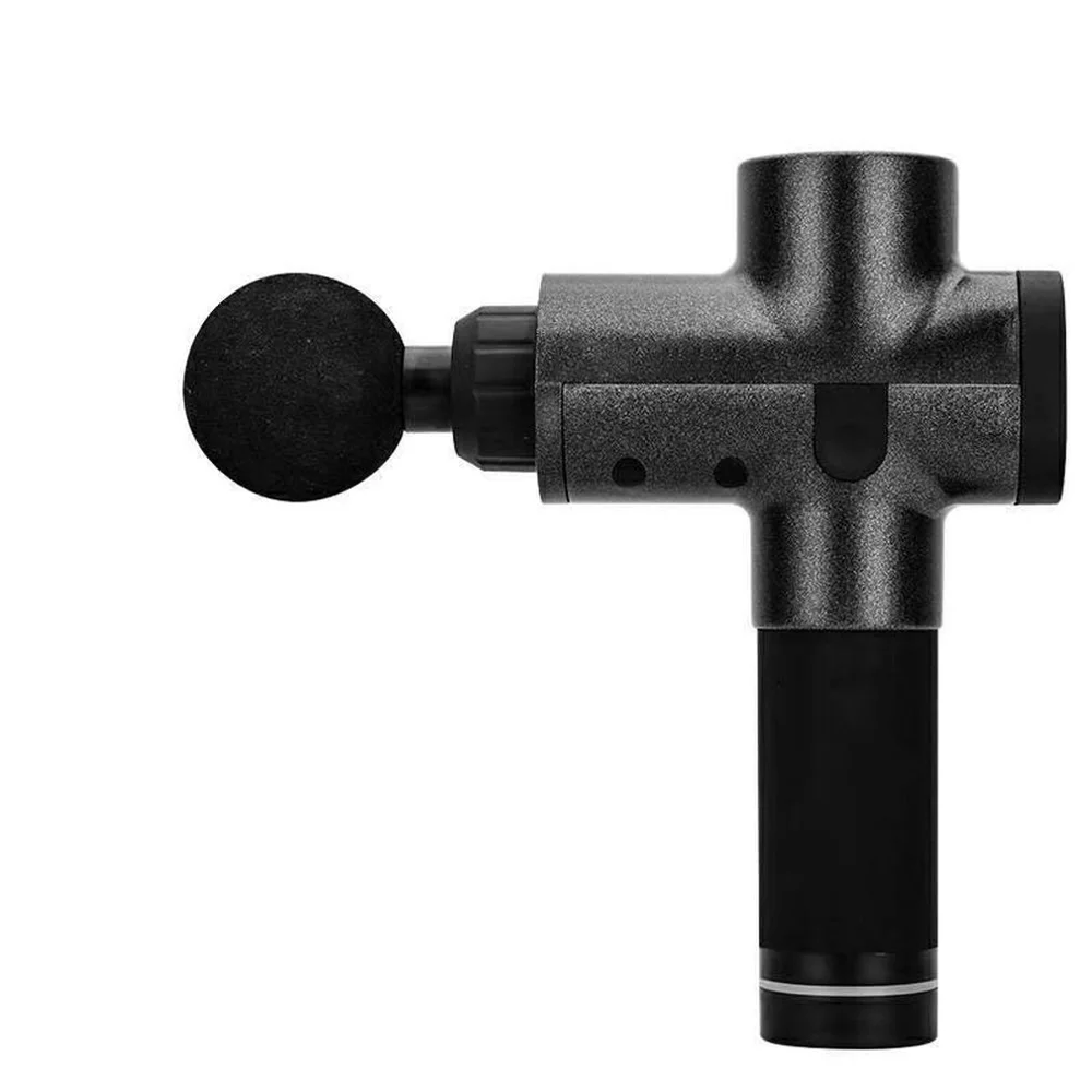 

Tissue Massage Gun Muscle Stimulator Muscle Pain Relief After Training Exercise Body Relaxation Slimming Shaping Black