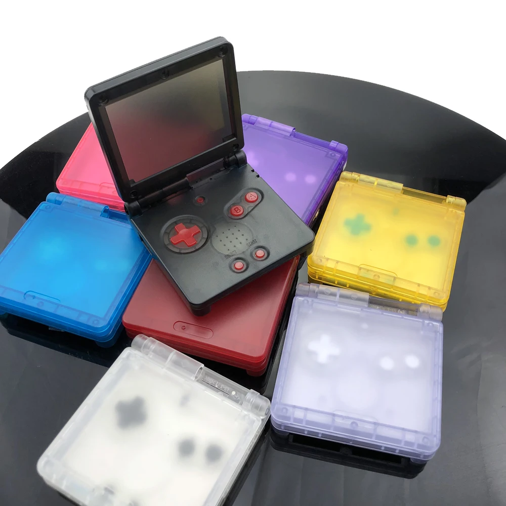 Coque + Écran Complet Pour Game Boy Advance SP – Mario Silver – NEUF