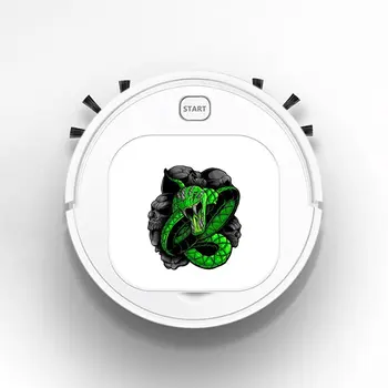 

1800Pa USB Smart Robot Rechargeable 3 in 1 Auto Smart Robot Strong Suction Sweeper Vacuum Cleaners Classic Animal Snake