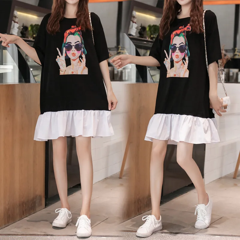 

Shanghai New Europe Sang 2020 Summer New Women Cartoon T Dress