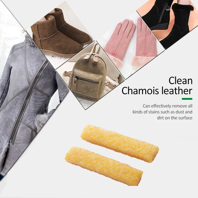 

1PC Cleaning Eraser Suede Sheepskin Matte Leather Fabric Care Shoes Care Leather Cleaner White Shoe Sneakers Care