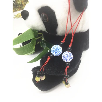 

CHINA LUCKY DECORATION FOR PHONE CARS BAGS 2PCS / LOT VERALL LENGTH 15CM ( 5.90IN )