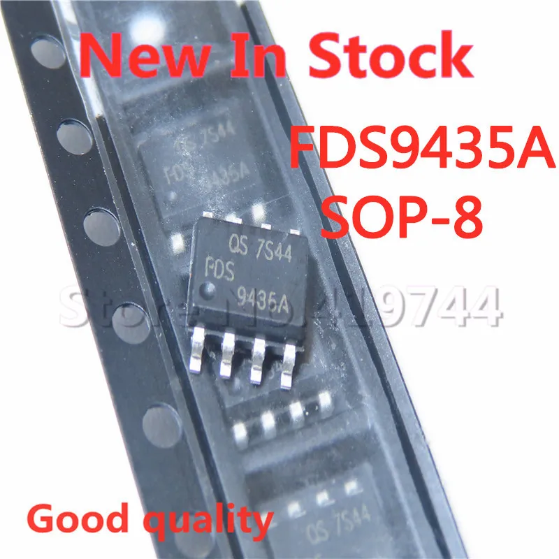 

5 шт./лот FDS9435A 9435A SOP8 одиночный P-канальный режим усиления полевой транзистор SOP-8 в наличии новый оригинальный