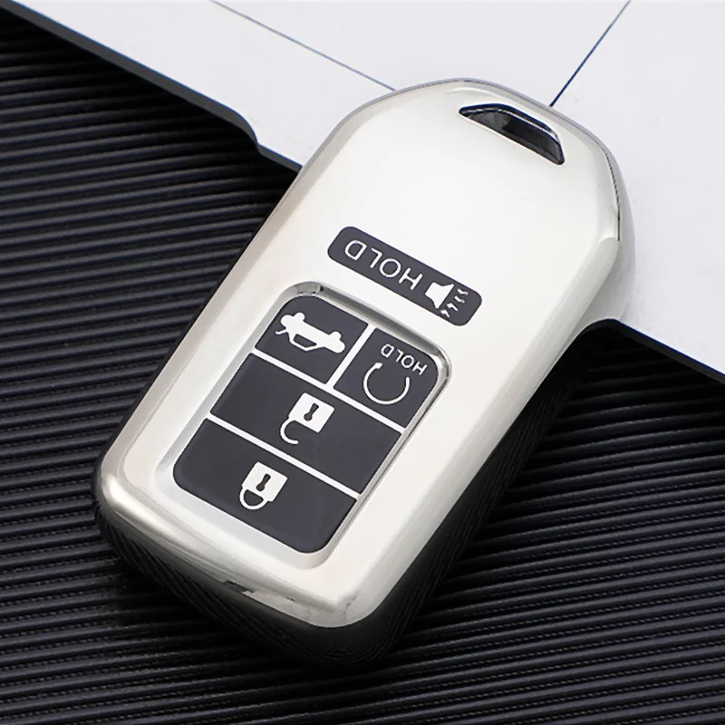 Cover chiate/telecomando per Honda Civic City Vezel Accord HR-V CRV Polit Jazz Jade Crider Odyssey Auto Full Remote Protector - Hb66e122b15b64094be130a47c0d9a4aaL