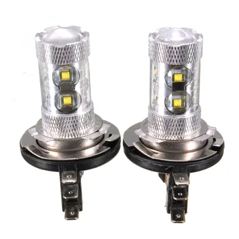 

2X Car HeadLight Bulb Lamp 12V H15 50W 10 LED White Daytime Running Light Bulb for VW for Audi for BMW for Ford for BENZ