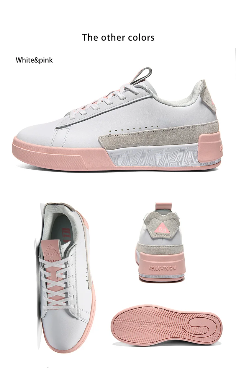 Пик TAICHI/Женская Белая обувь для скейтбординга; удобная Легкая спортивная обувь с низким берцем; Молодежная модная обувь для улицы и досуга