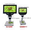 600X  digital microscope electronic video microscope 4.3 inch HD LCD soldering microscope  phone repair Magnifier 6