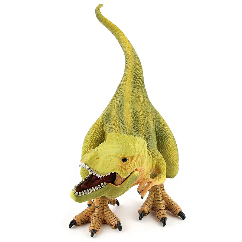 

English Figure Details Dinosaur World Garage Kit Model Toy PVC Plastic Help Attitude Overlord Tyrannosaurus