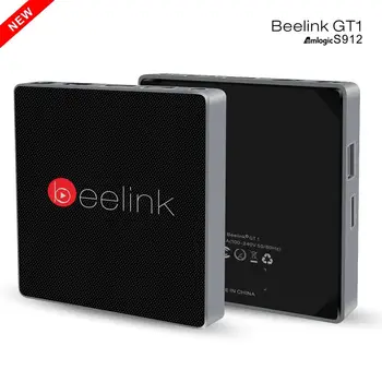 

New GT1 Android 6.0 Smart TV Box 2G RAM 16G ROM Amlogic S912 TV Box Octa Core 2.4G 5.8G Dual WiFi Bluetooth 4.0 Media R25