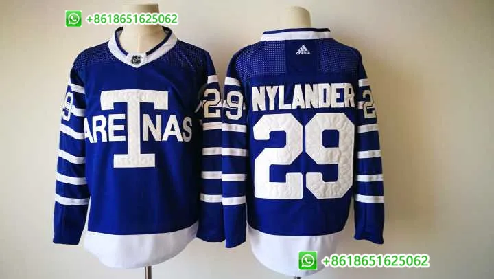 AS PICTURE Мужские хоккейные трикотажные изделия Toronto Maple Auston Matthews Mitchell Marner - Цвет: AS PICTURE