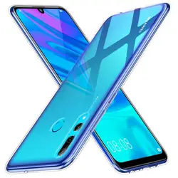 Ultrathin Transparent TPU Silicone Phone Case - Soft Gel Protective Back Cover for Enjoy 9S (Clear)