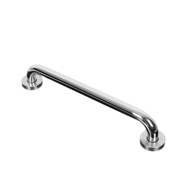 

Shower Handle Grab Grip Aid Safety Towel Rail Stainless Steel Silver Mount Part