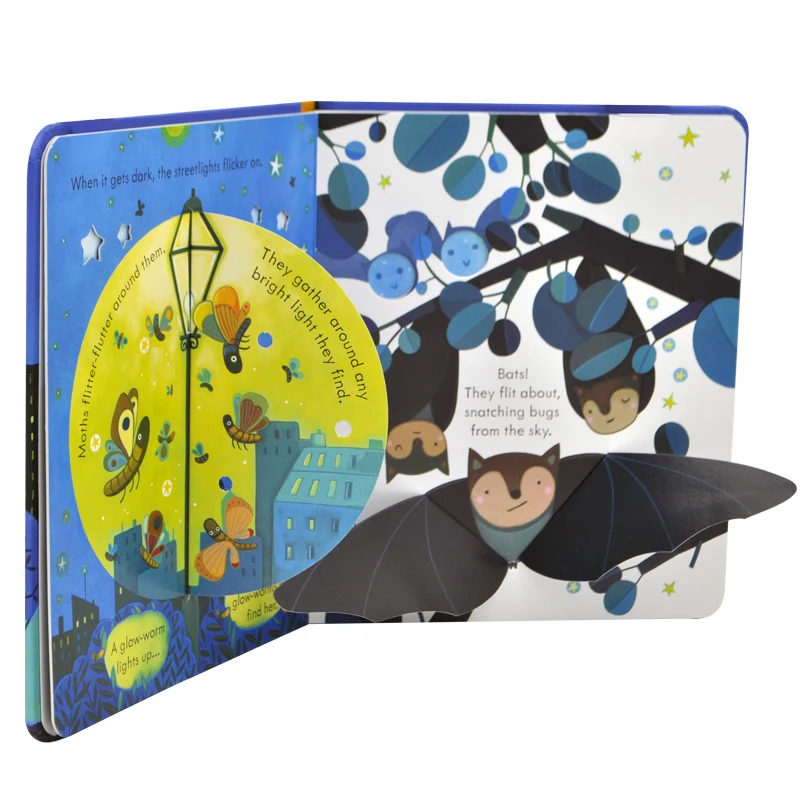 Peep Inside Night Time English Educational 3D Flap Picture Books For Baby Early Childhood gift Children reading book Peep Inside Night Time English Educational 3D Flap Picture Books For Baby Early Childhood gift Children reading book
