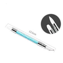 5 шт./компл. двухсторонний инструмент для силиконовые ручки для ногтей цветной рисунок пером и Резьба карандаш инструменты для ногтей набор гель-лаков для ногтей маникюрный набор