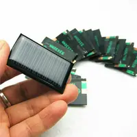 10 pièces/lot 5V 30mA 53X30mm Micro Mini panneau de cellules solaires de petite puissance pour jouet de bricolage, batterie 3.6V cellules solaires lumière solaire commerce chaud 4