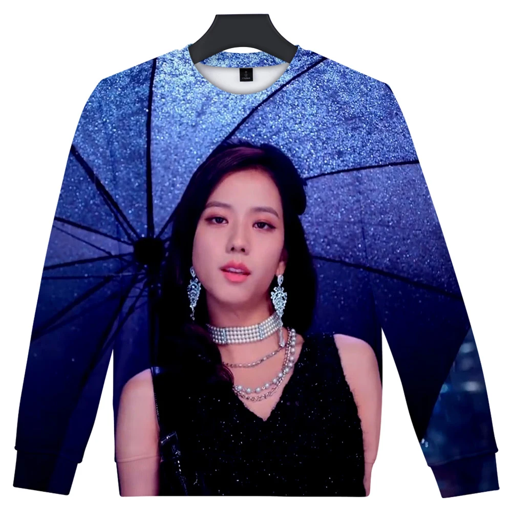 BLACKPINK Male 3d Tracksuit New Spring Casual Warm Tops Harajuku Pullover Animal Print Tide girls Streetwear Plus Size 6XL