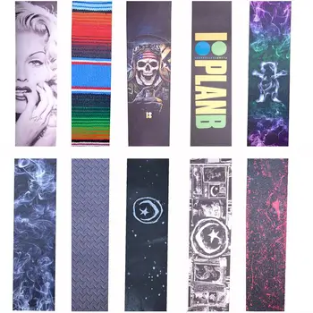 

84cm*23cm Skate Board Sandpaper Skateboard Grip Tape Electric Skateboard Sandpaper Longboard Deck Cruiser Griptape Skates Grip