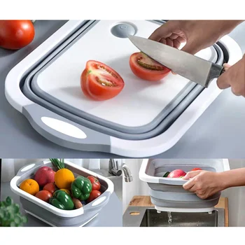 

1 Pc Tableware Drainer Foldable Tableware Multifunction Drying Basin Holder Basket Tableware Drainer Holder for Fruits