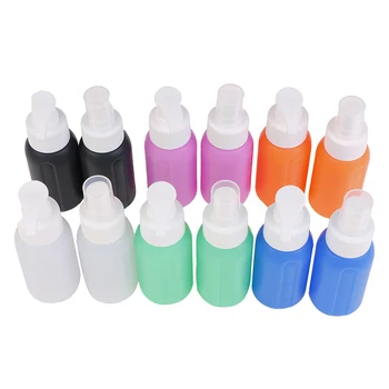 

50Ml Spray Bottle Cosmetic Dispenser Travel Kit Plastic Transparent Beauty Containers Set Hand Antiseptic Mini Mist Spray