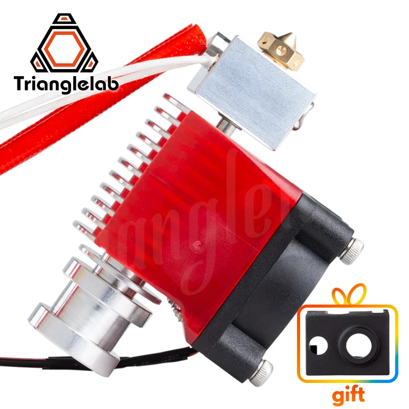 Ceny Trianglelab highall metal v6 hotend 12 V 24 V zdalne drukowanie Bowen j head Hotend i uchwyt wentylatora chłodzącego dla E3D HOTEND dla PT100