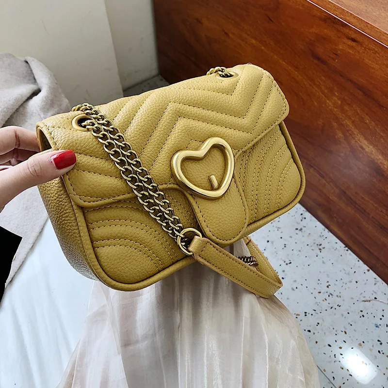 

Small bag girl 2019 autumn and winter new version lap oblique satchel handbag fashion small square bag