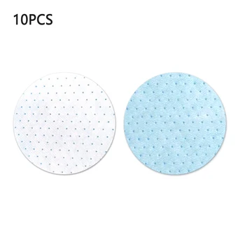 

10 Pcs 3 Layers Breather Valve Mask Replacement Filter Air Purifying Mask Replacement Filters Non-woven Fabric