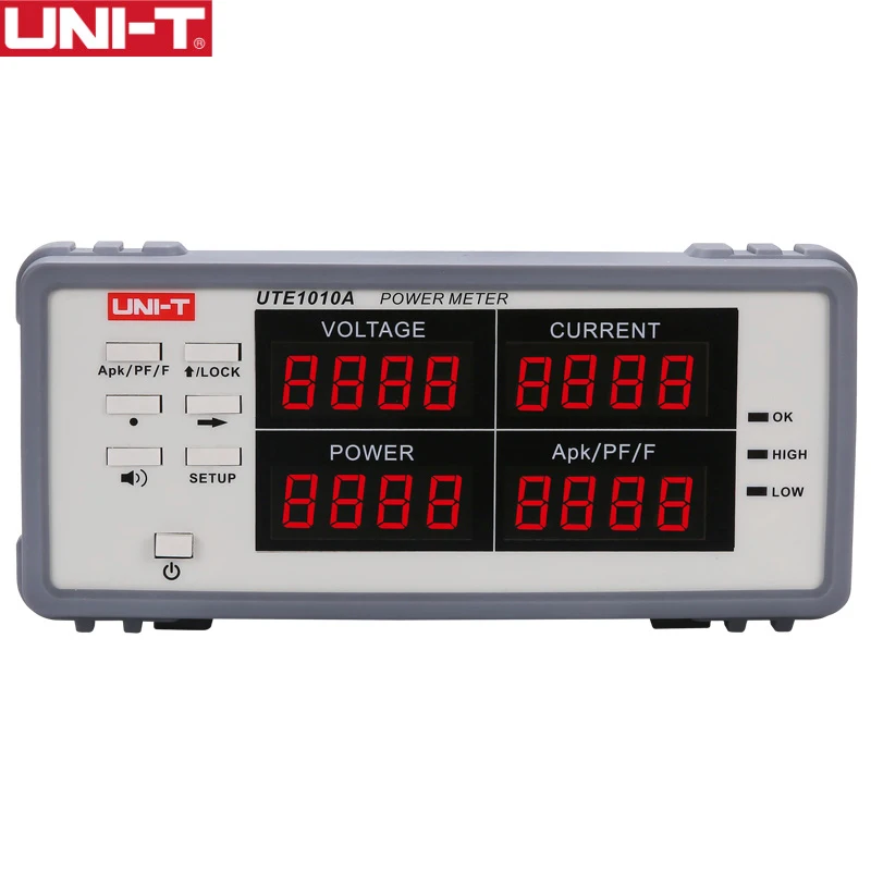 UNI-T UTE1010A истинное напряжение RMS анализатор тока цифровой измеритель мощности