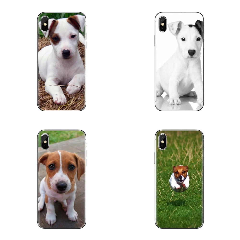 My jack russell Terrier dog puppy Silicone Bag Case For iPod Touch Apple iPhone 11 Pro 4 4S 5 5S SE 5C 6 6S 7 8 X XR XS Plus Max |