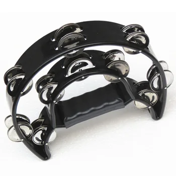

Tambourine Percussion Musical Instruments Hand Bell Double Rows Party Tambourine YS-BUY