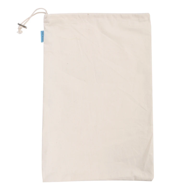 Многоразовая Экологичная хозяйственная сумка на шнурке, сумка из хлопчатобумажной ткани, переносная сумка для путешествий, сумка для покупок, сумки для хранения