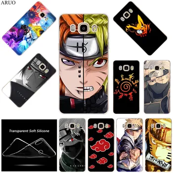 

Phone Cases For Samsung J8 Case Anime Naruto Itachi Sasuke For Samsung J7 J6 J5 Prime 2017 J4 Plus J3 2018 J2 Core Soft Cover