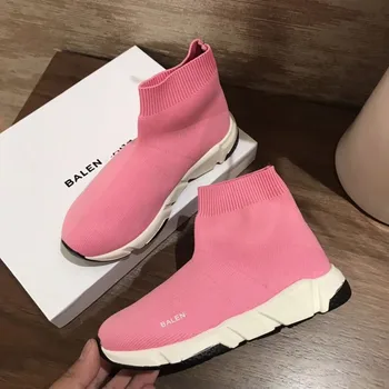 

2020 New Baby Shoes for Girls Pinks Sneakers Kids Shoes Sport Running Baby Shoes Boys Sneakers 25-35 euro size Without Box