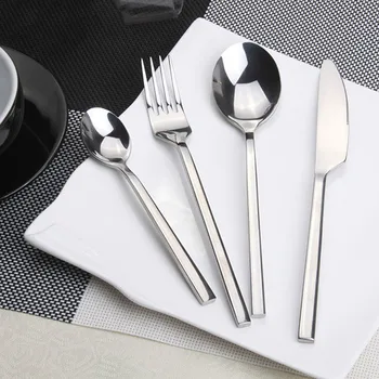 

Stainless Steel Fashion Creativity Design Cutlery Set Luxury Eco Friendly Elegant Life Gift Geschirr Set Home Decoration Ec50cj