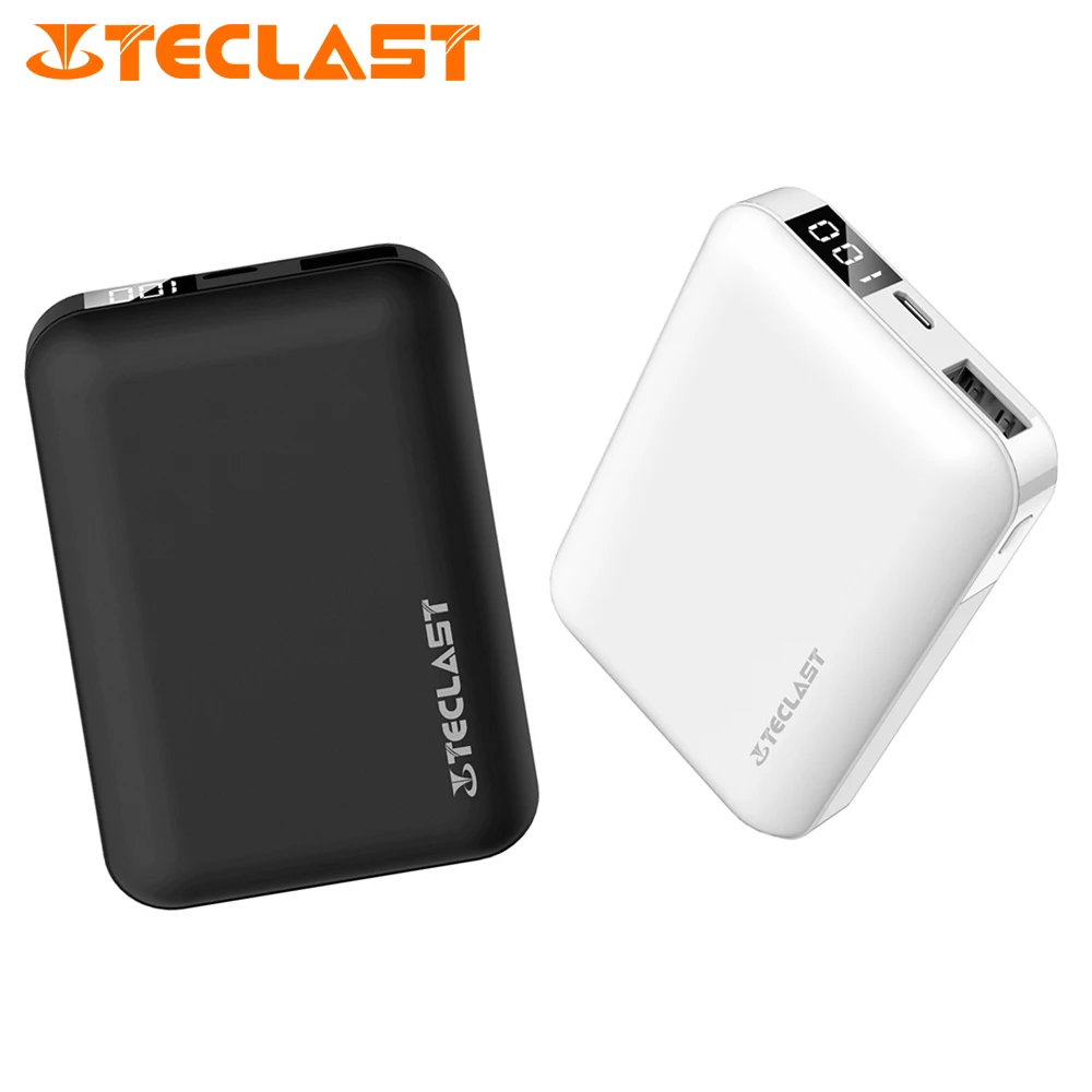 

Teclast D10 Power Bank 10000mAh LED Digital Display 5V 2.1A Fast Charging Output For iPhone 8 X XS Oneplus 7 Xiaomi 9 Huawei P30