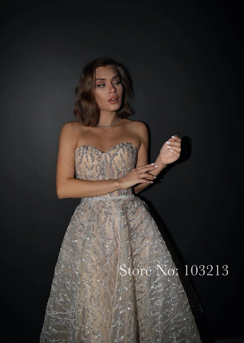 Sweetheart Cocktail Dresses A-Line Sequins Sleeveless Robes de Homecoming Prom Dresses Special Occasion