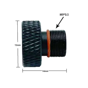 Lente a diodi laser 400nm-700nm M9*P0.5*8MM G7 Lente di messa a fuoco in vetro rivestito Lente di collimazione