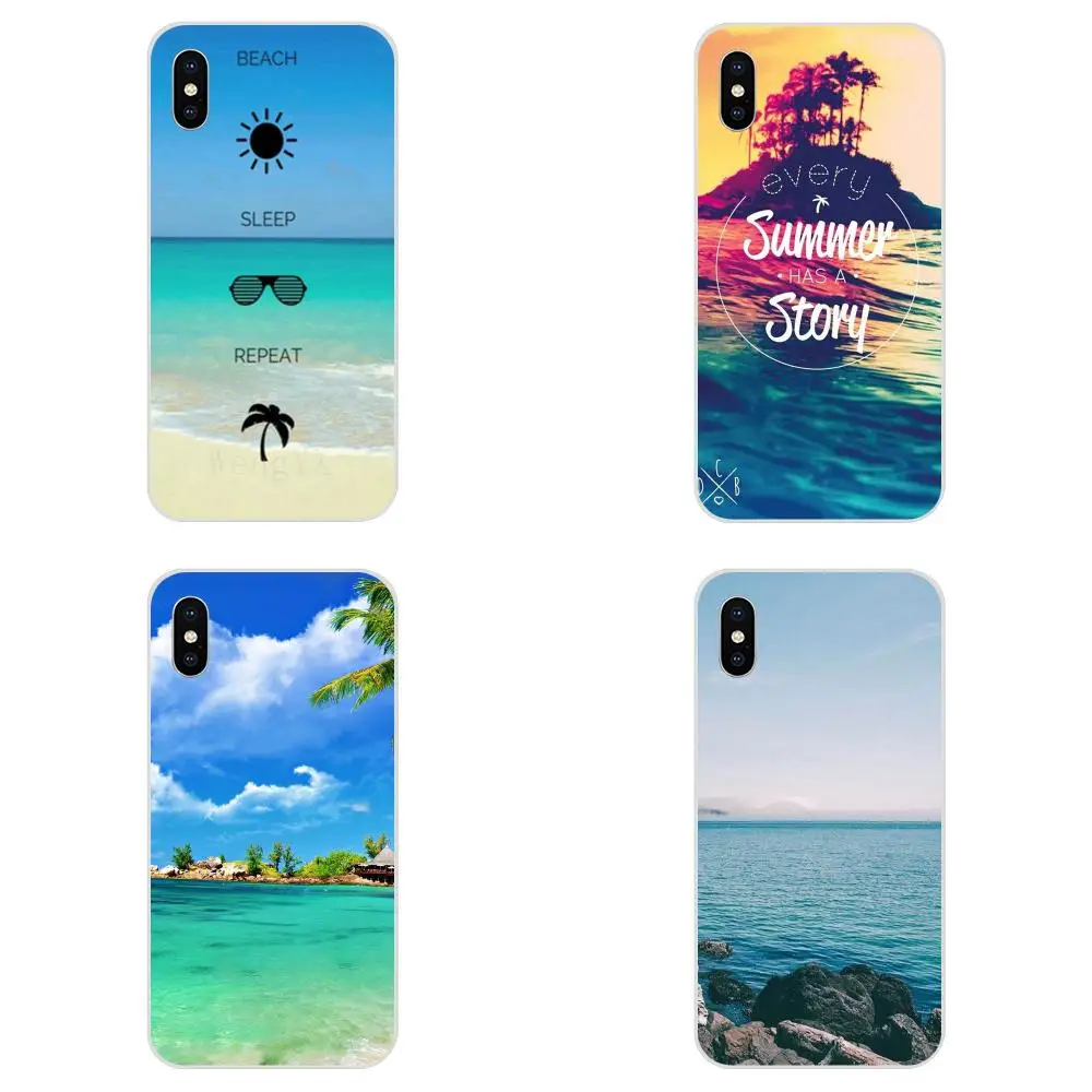 Пляжные летние цитаты Sea Paradise для Huawei Honor 4C 5A 5C 5X 6 6A 6X 7 7A 7C 7X 8 8C 8S 9 10 10i 20 20i Lite Pro |