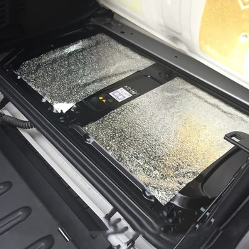 

Car Rear Trunk Engine Insulation Release Paper Mat Fibrewall Mat For Smart 451 453 fortwo forfour Universal Car Accessories