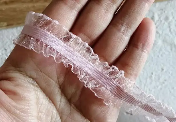 2 см широкий горячий эластичный DIY хлопок вышивка шитьё цветок кружевной тканевый с рисунком воротник ленточная отделка бахромы гипюр платье Декор