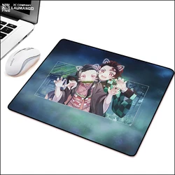 Grande mousepepad demônio slayer kimetsu não yaiba gamer mouse pad grande anime mousepad xl almofada sobre a mesa cs ir mesa tapetes de jogos